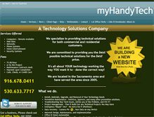 Tablet Screenshot of myhandytech.com